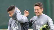 Marcos Rojo and Ander Herrera