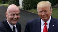 Gianni Infantino and Donald Trump - cropped