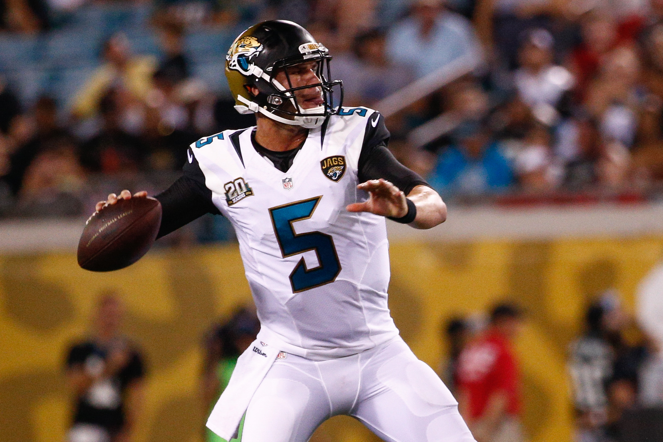Rookie quarterback Blake Bortles impresses for the Jacksonville Jaguars - Who Is Blake Bortles’ Wife? NFL QB’s Relationship Status