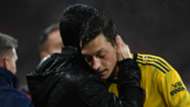 Mikel Arteta and Mesut Ozil