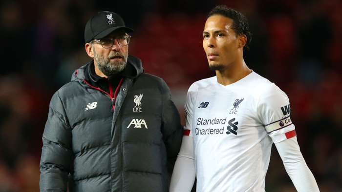 Jurgen Klopp and Virgil van Dijk - cropped
