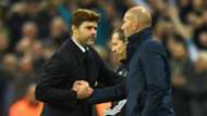 Mauricio Pochettino and Zinedine Zidane - cropped