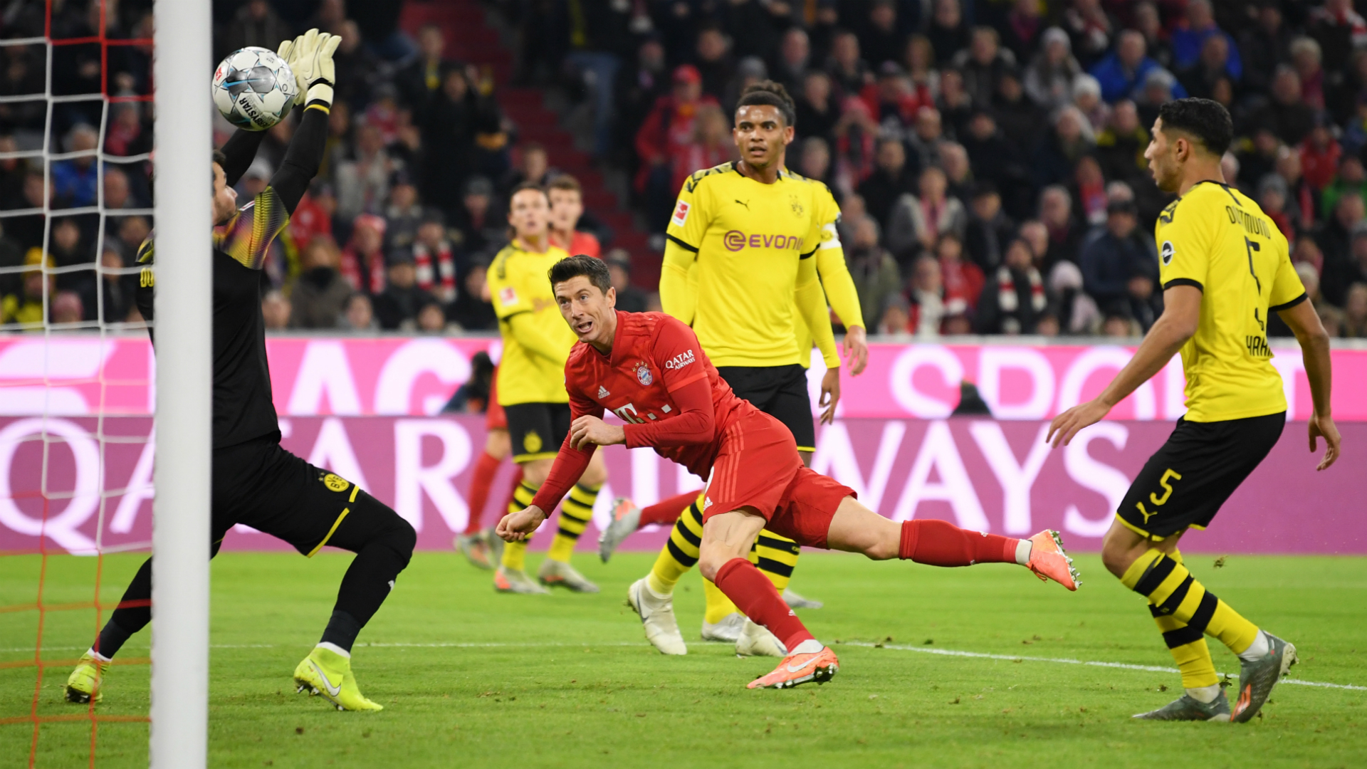 Bayern München v Borussia Dortmund Match Report, 09/11/2019 ...