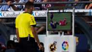Jesus Gil Manzano checks VAR