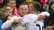Wayne Rooney and Morgan Schneiderlin