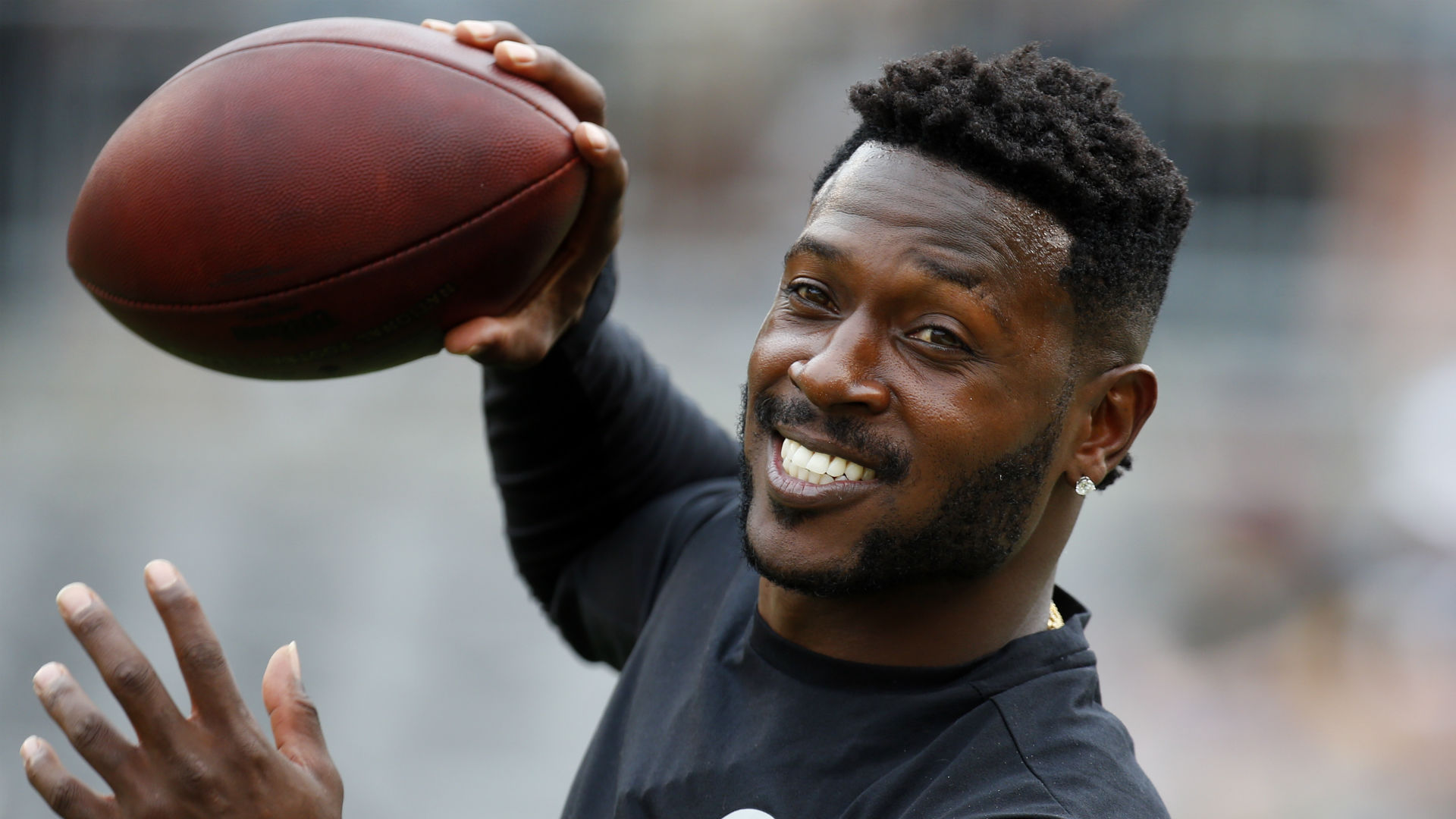 Antonio Brown Threatens To Quit Playing Over Helmet Rule