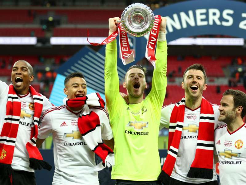 News De Gea Dedicates Fa Cup Win To Man Utd Fans Goal Com