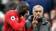 romelu lukaku jose mourinho - cropped