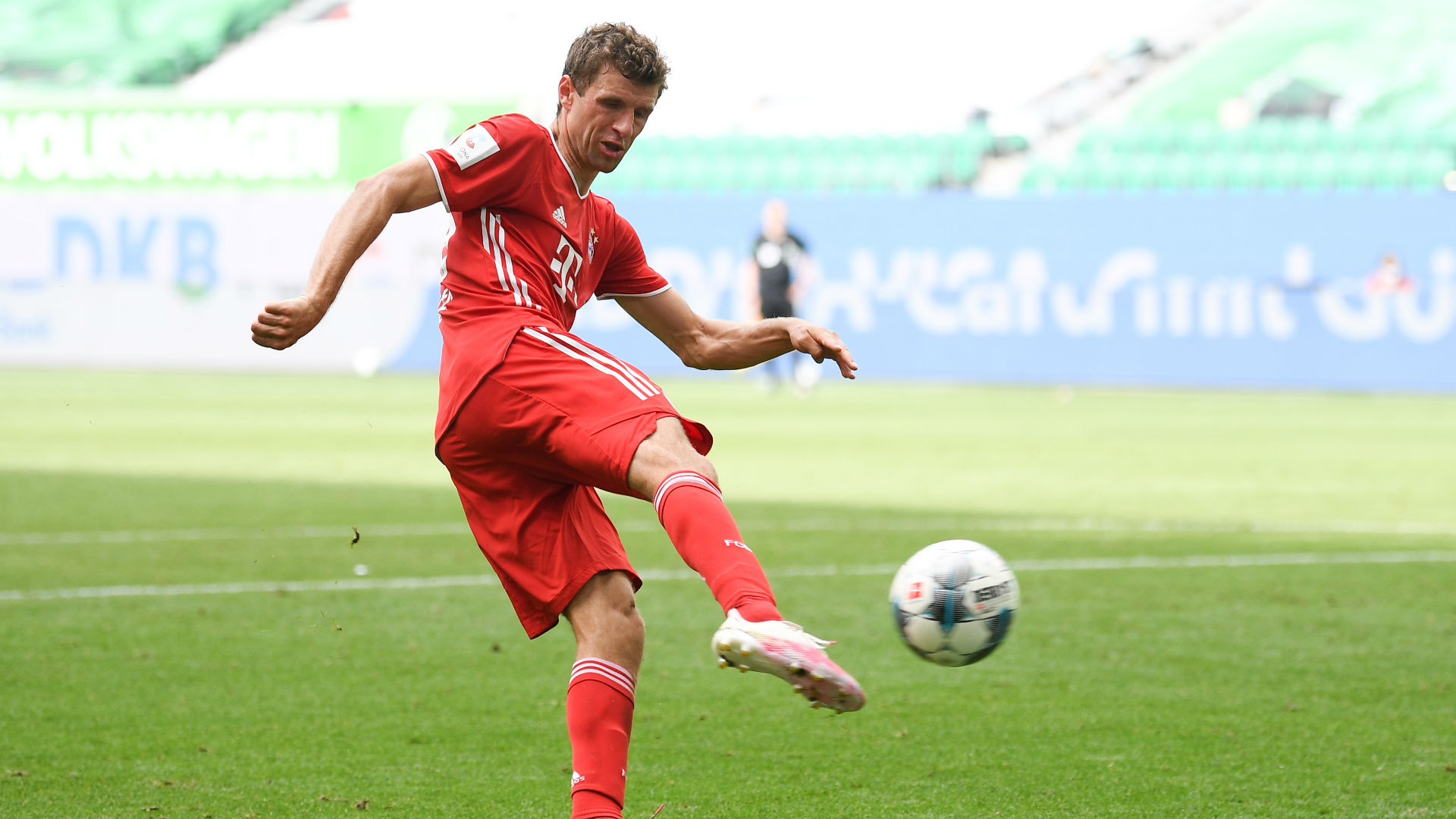 Wolfsburg 0-4 Bayern Munich: Thomas Muller makes history as 100 ...