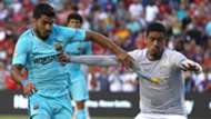 Luis Suarez Chris Smalling - cropped
