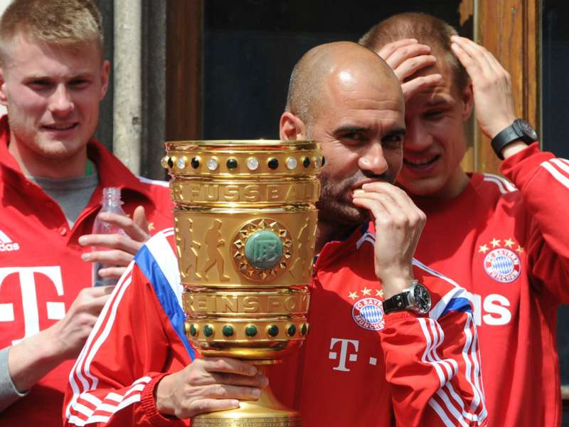Dfb Pokal Final Pep Guardiola Proud Of Bayern Cup Form Goal Com