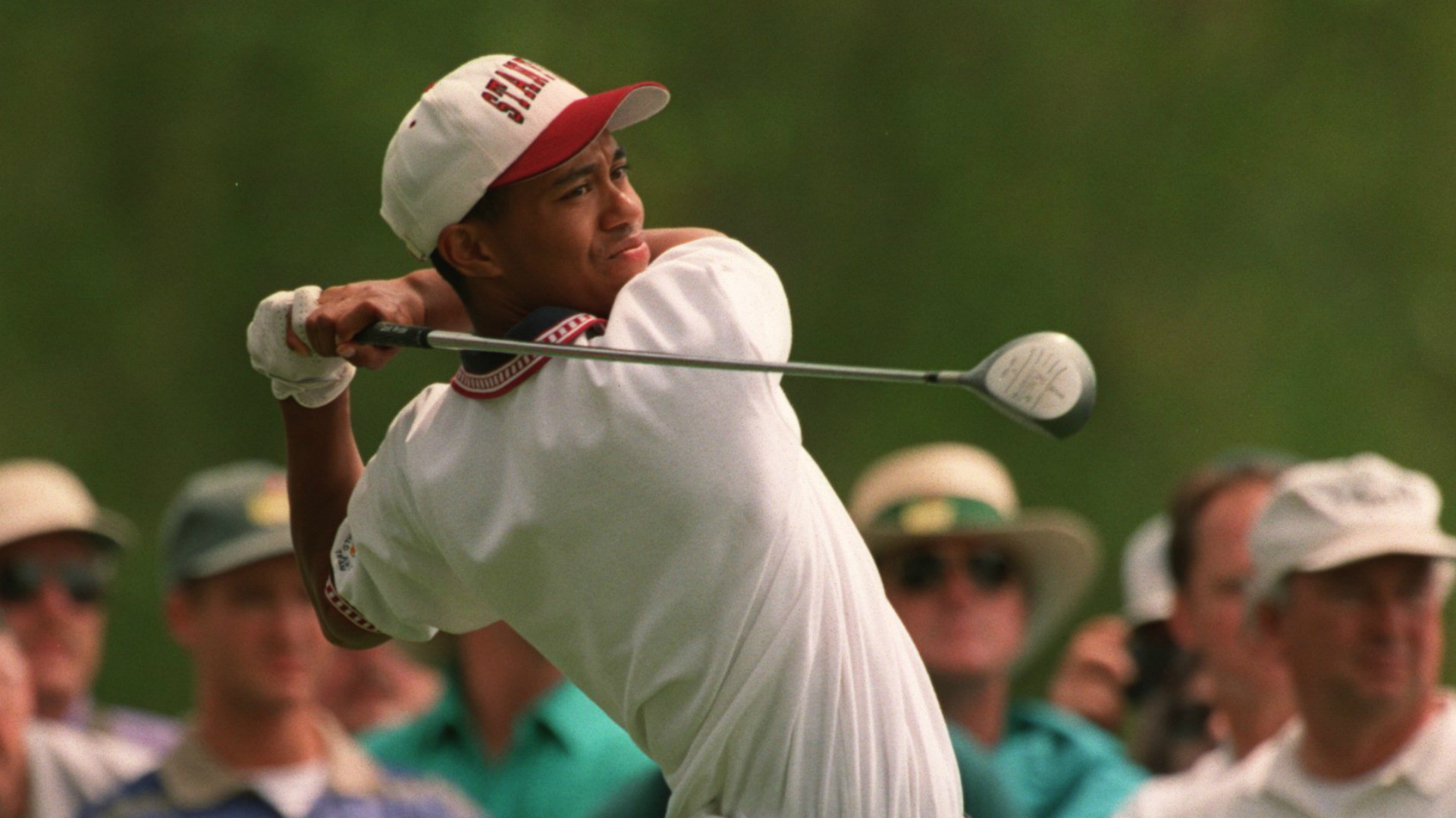 Tiger Woods' major championship debut at the 1995 Masters: Augusta