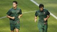 Luis Figo Cristiano Ronaldo - cropped