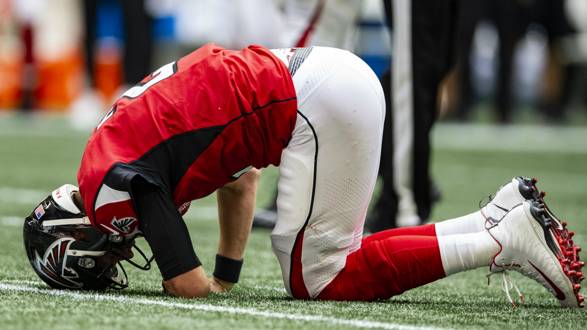 Matt Ryan injury update Falcons quarterback injures ankle in loss to
