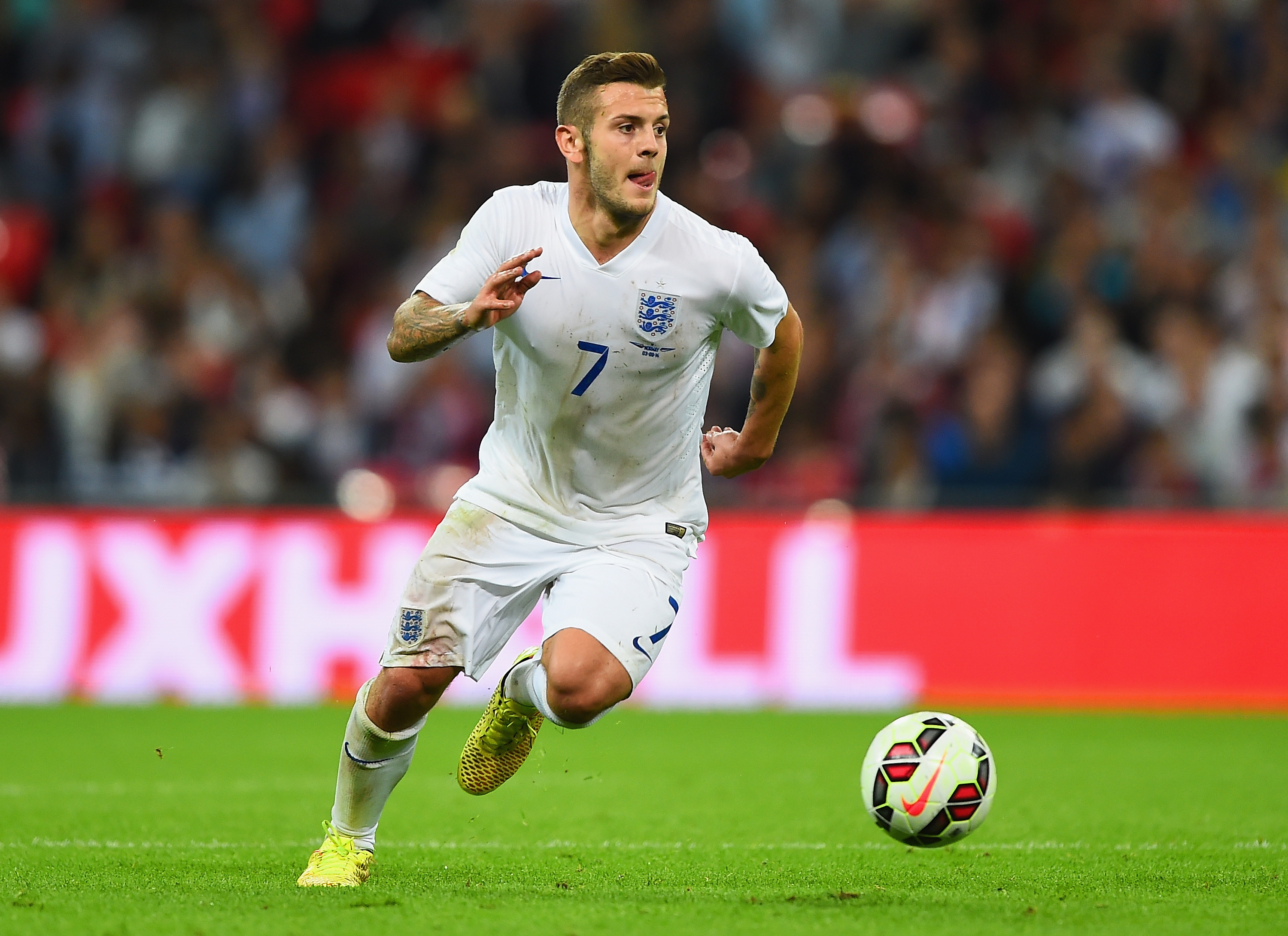 England's Jack Wilshere 'desperate' to face Scotland on Tuesday