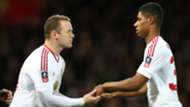 Wayne Rooney Marcus Rashford - cropped