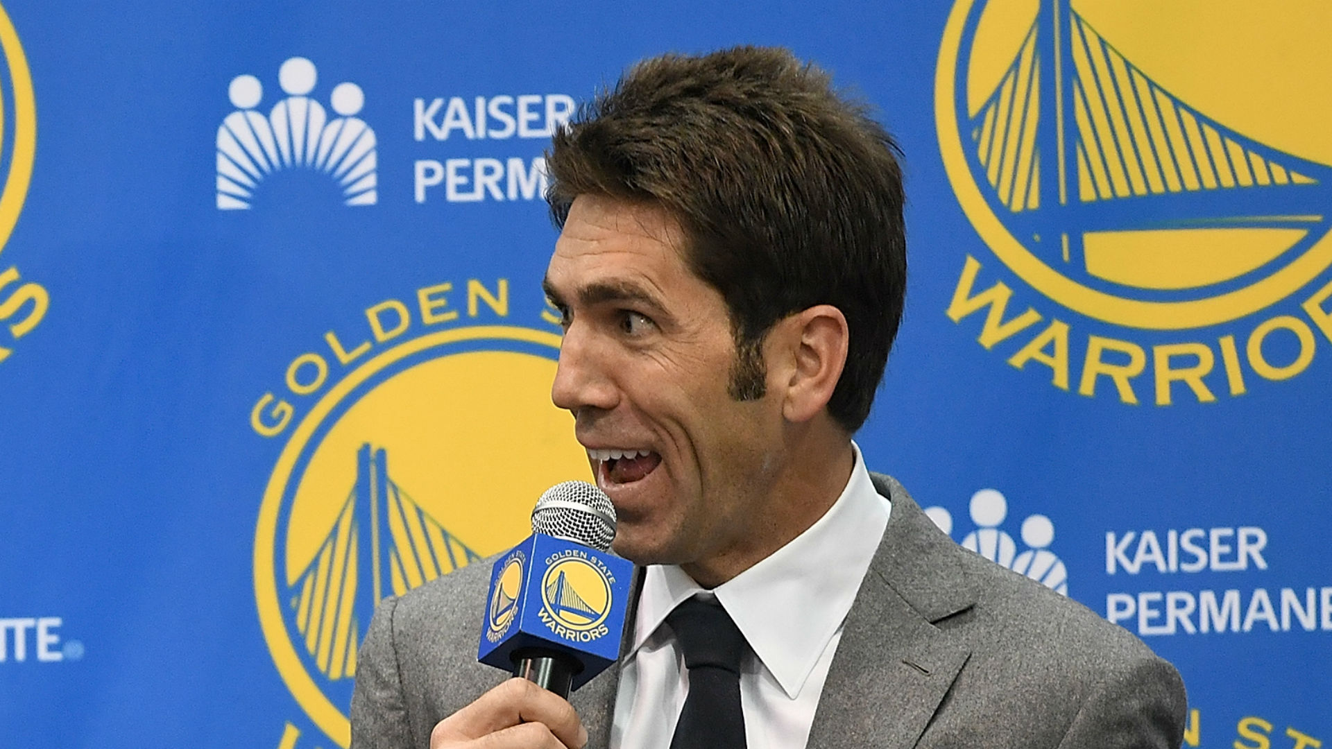 Warriors' president Bob Myers addresses D'Angelo Russell trade rumors