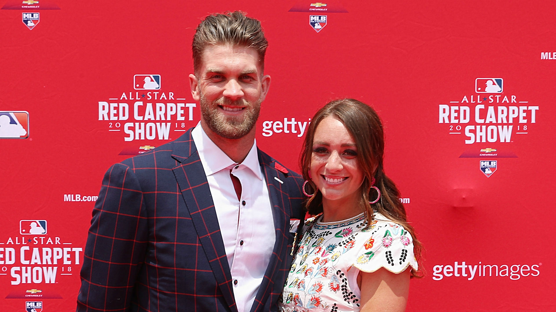 Bryce Harper and wife Kayla welcome baby boy | Sporting News