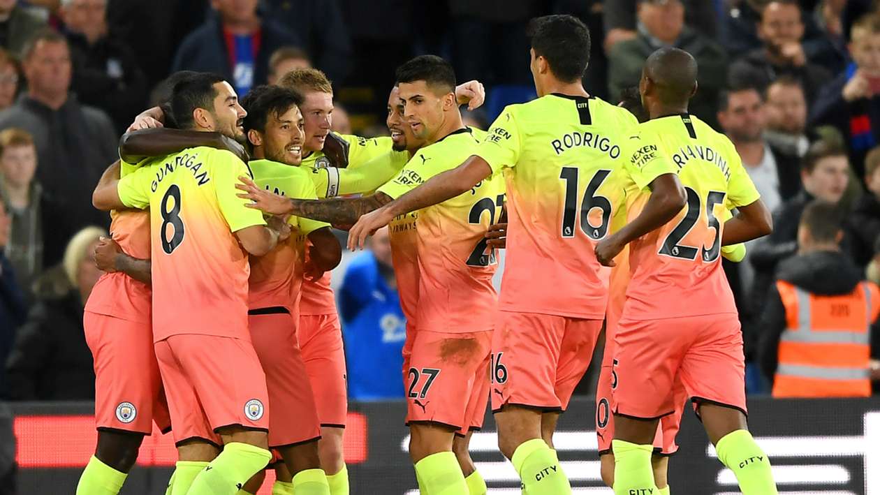 Bpl 2019 2020 Report Crystal Palace 0 2 Manchester City Guardiola S Men Issue Convincing Riposte