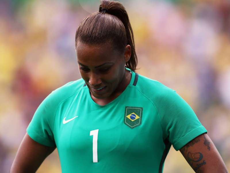 Rio 2016 Brazil S Barbara Defends Sweden After Cowards Comment Goal Com Select from premium brazil goalkeeper of the highest quality. barbara defends sweden after cowards