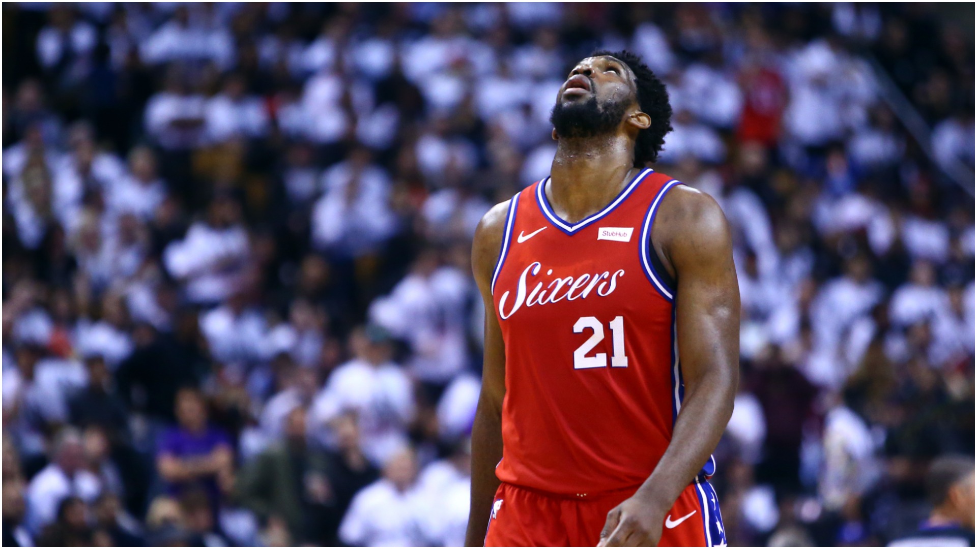Joel Embiid changes Twitter picture to him crying ...