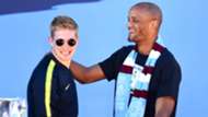Kevin De Bruyne and Vincent Kompany