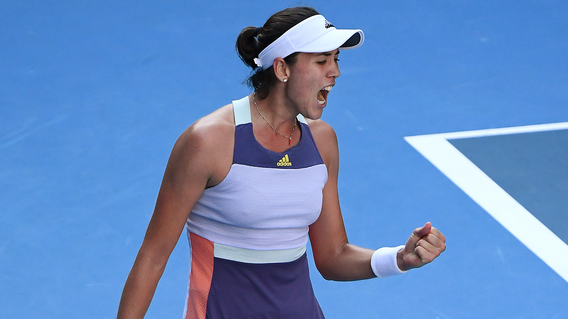 Australian Open 2020: Muguruza's renaissance continues with semi-final success over Halep ...