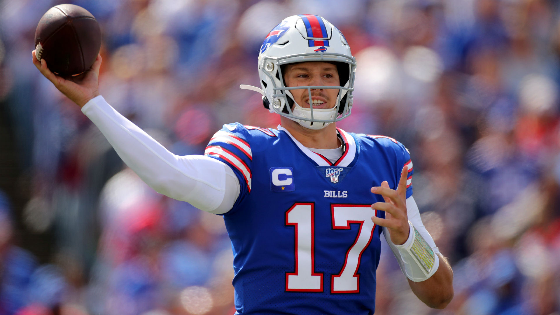 Josh Allen injury update Bills QB progressing well, but remains in