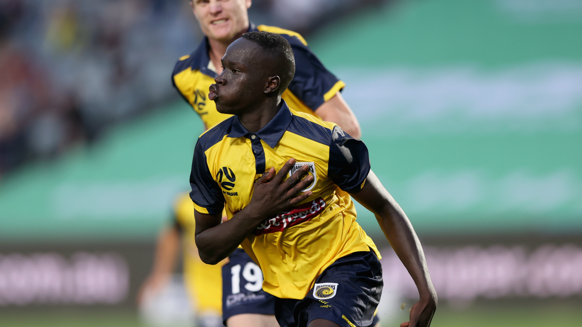 Central Coast Mariners 1-0 Newcastle Jets: Alou Kuol gets ...