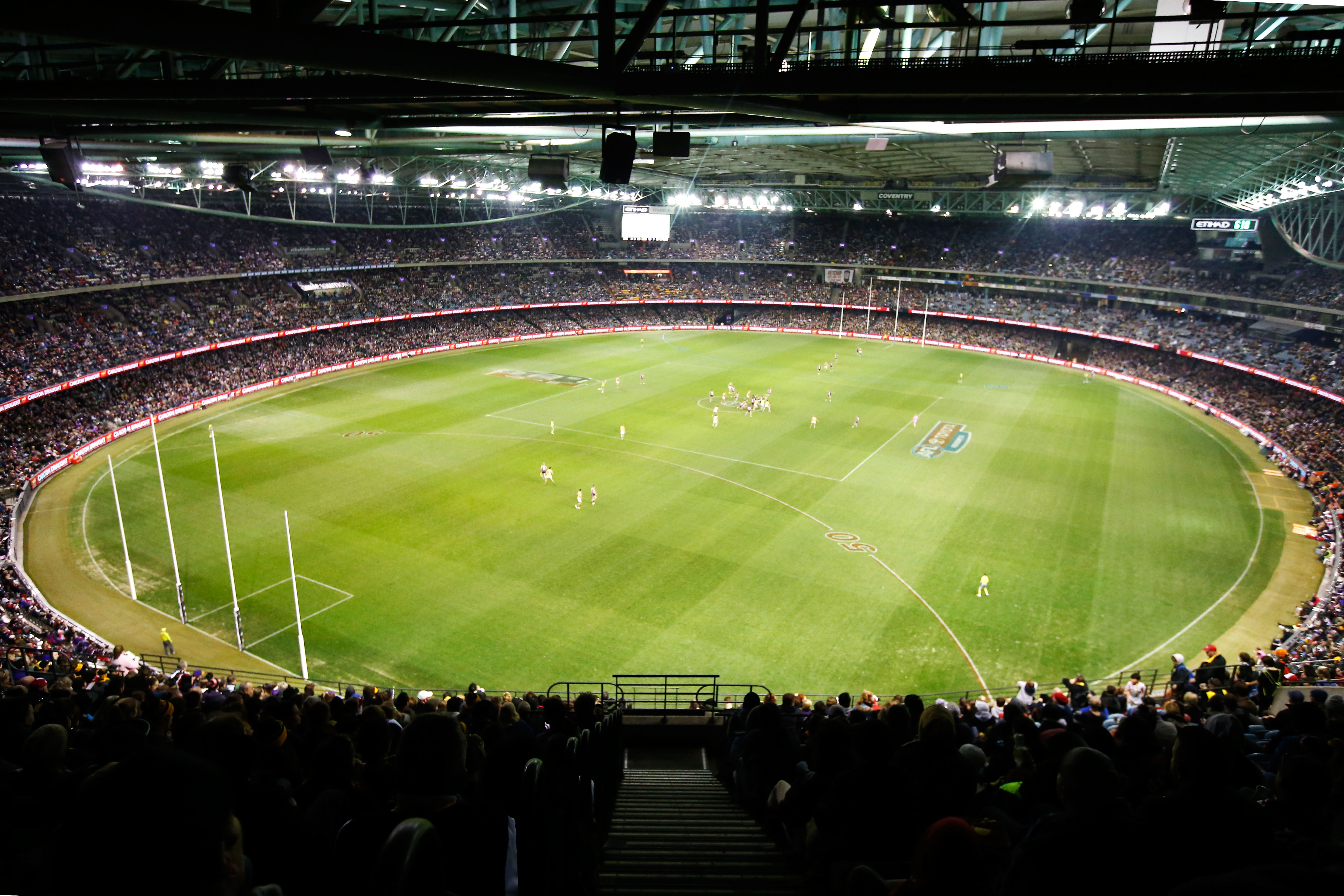 Etihad Stadium Naming Rights Bought By Disney Set To Be Renamed Marvel Stadium Sporting News Australia