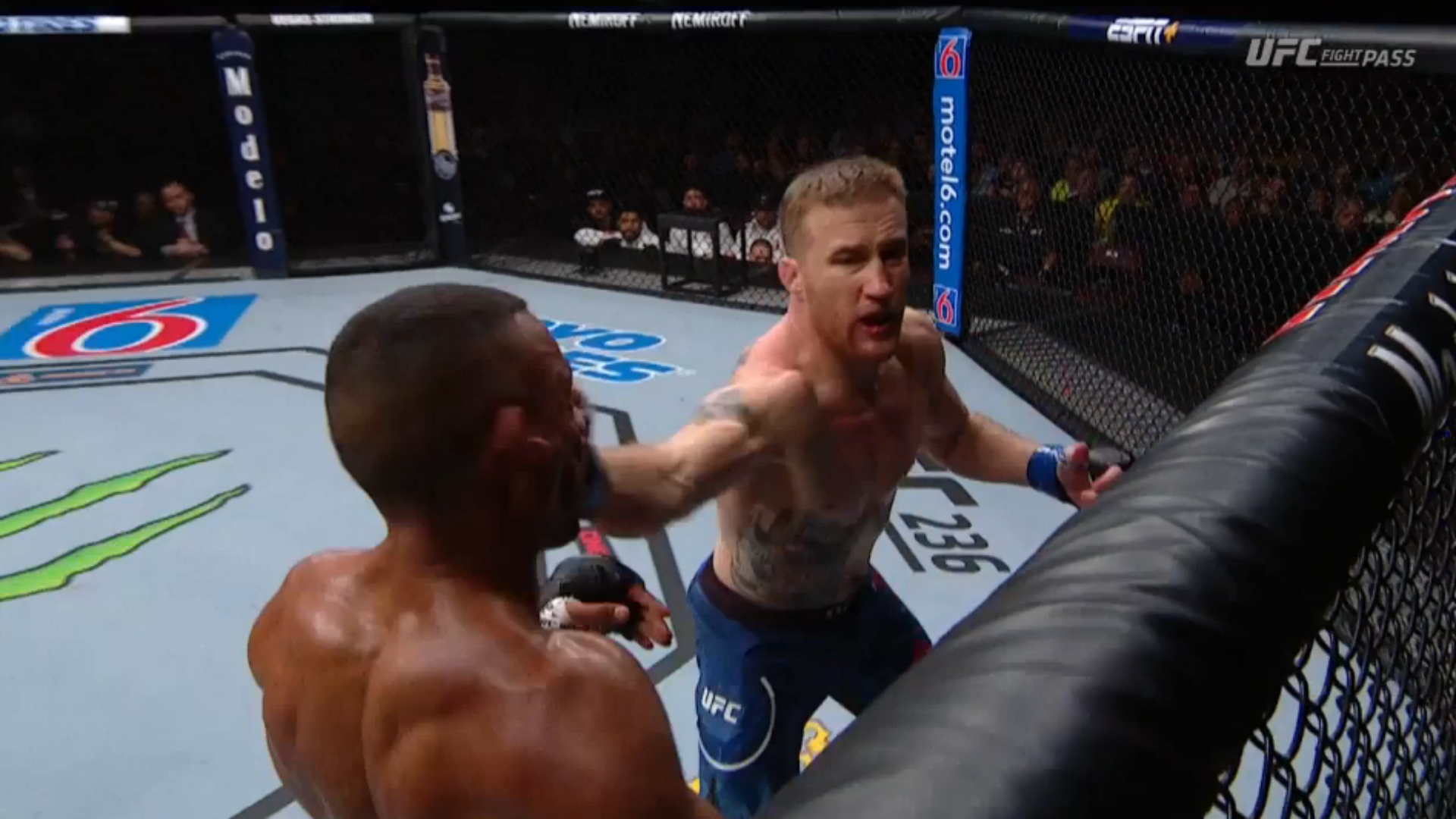 UFC Philadelphia Justin Gaethje earns stunning first round knockout