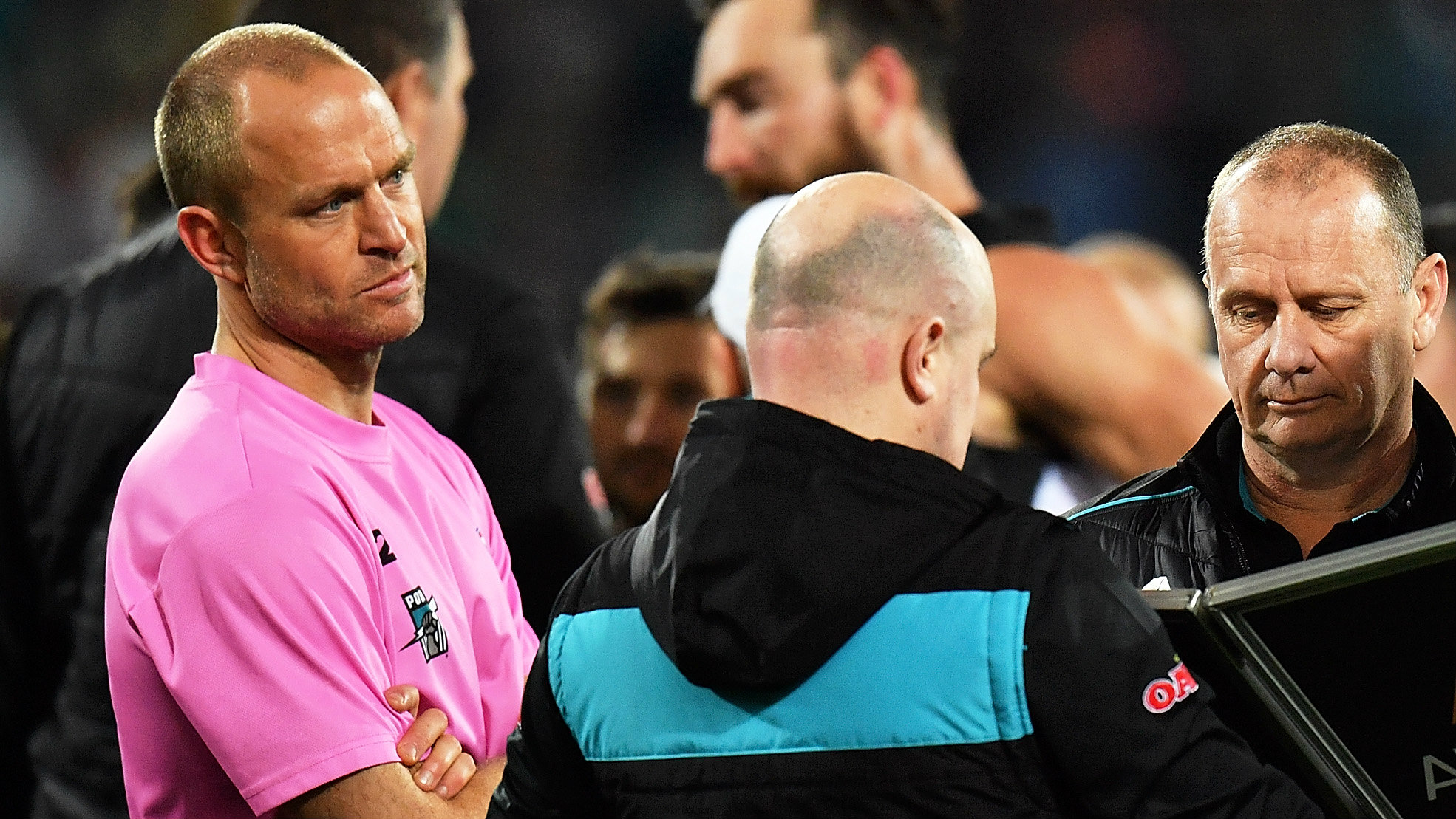 Port Adelaide Power Runner Chad Cornes Suspended For One Game For Swearing Sporting News Australia