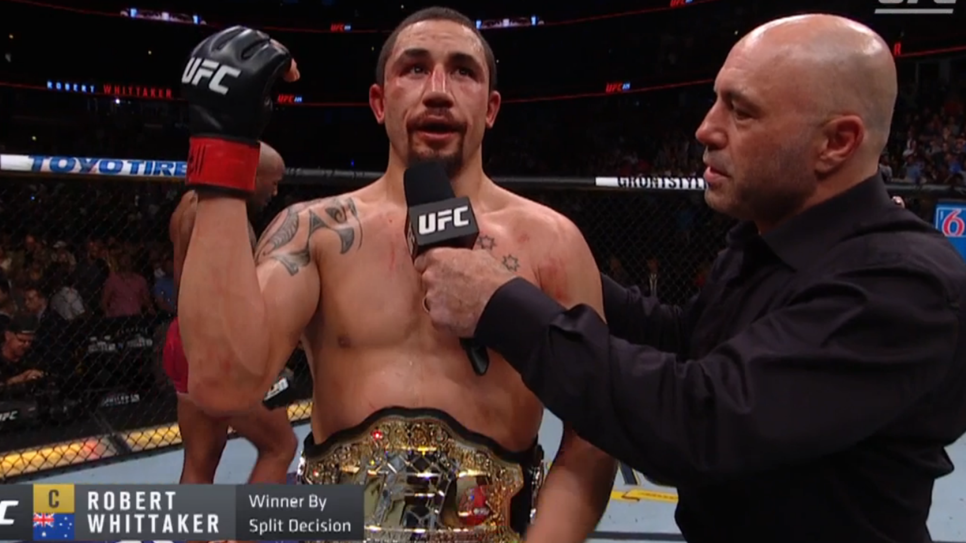 Ufc 225 Robert Whittaker Beats Yoel Romero With A Broken Hand At Ufc 225 In Chicago Sporting News Australia