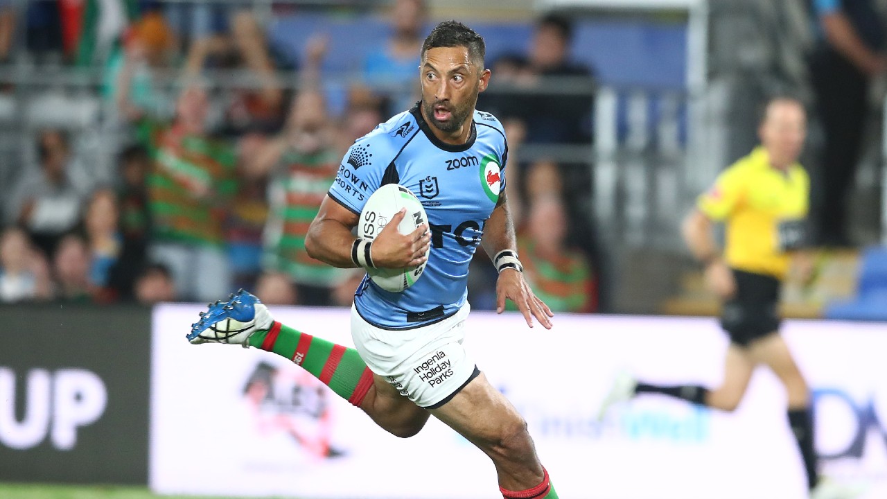 Titans Vs Rabbitohs Benji Marshall Winds Back The Clock As Phil Gould Labels Him An Immortal Sporting News Australia