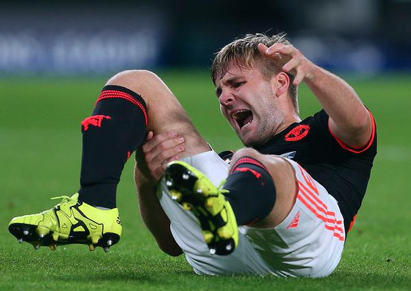 pic Luke Shaw Injury Photos luke shaw suffers horror injury
