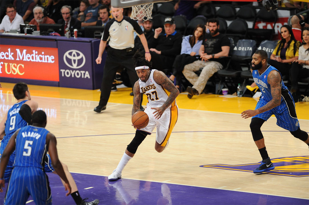 Jordan Hill frustrated at Lakers Australia The official