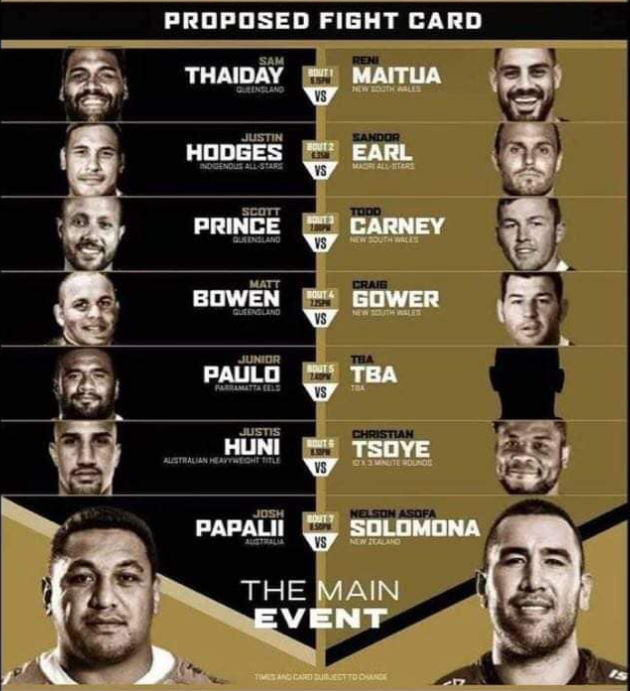 Stacked Nrl Fight Night Card Featuring Justis Huni Set For Townsville In February Sporting News Australia