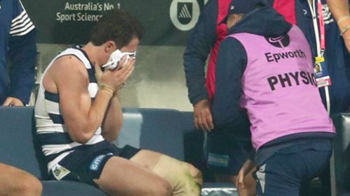 Patrick Dangerfield Injury Geelong Cats Stars Rolls Ankle In Win Over Bulldogs Sporting News Australia