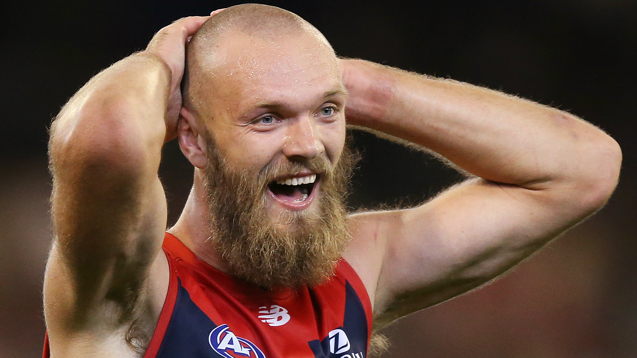 Melbourne Demons star Max Gawn suffers minor knee strain ...