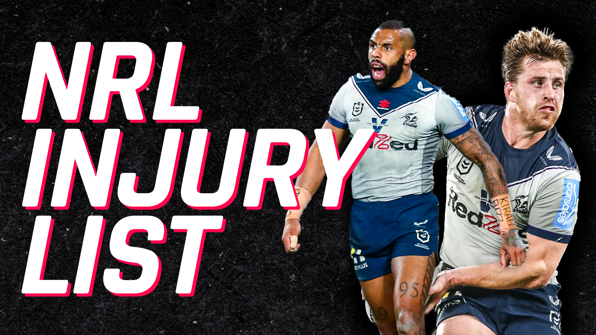 NRL Injury List 2021 Every club's casualty ward Sporting News Australia