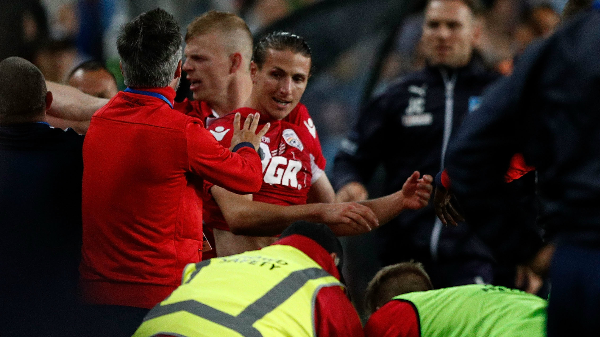 Michael Marrone Banned For One More Game For Ball Boy Push In Ffa Cup Final Sporting News Australia