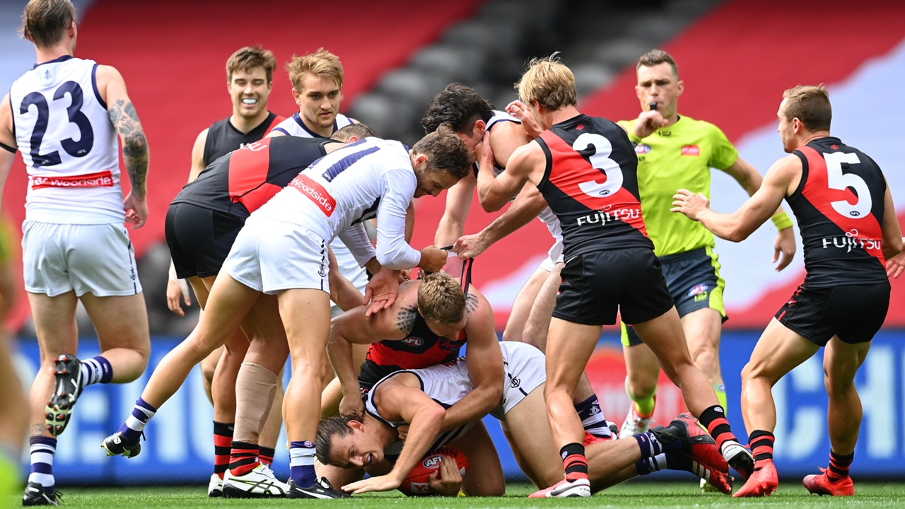 Afl Coronavirus Americans Tune Into Essendon Fremantle In Search