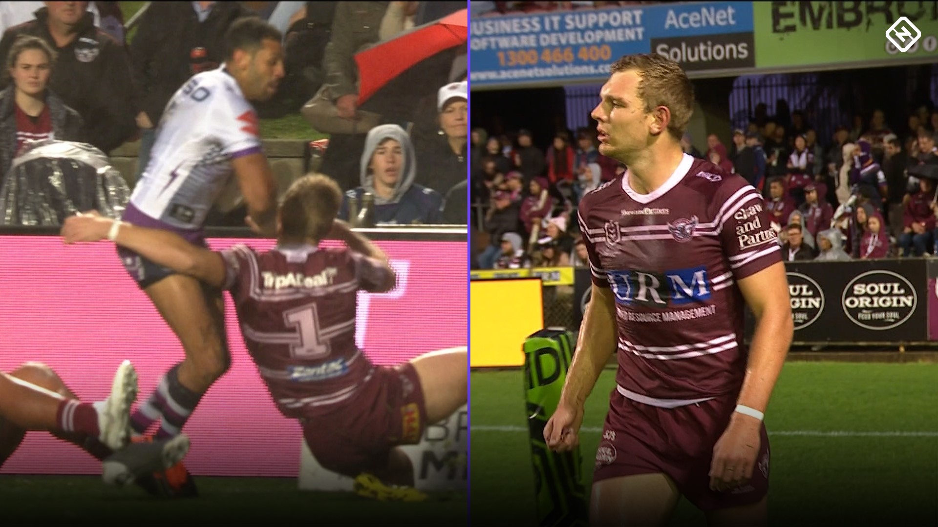 Tom Trbojevic Injury Manly Sea Eagles Star Injures Pec Sporting News Australia