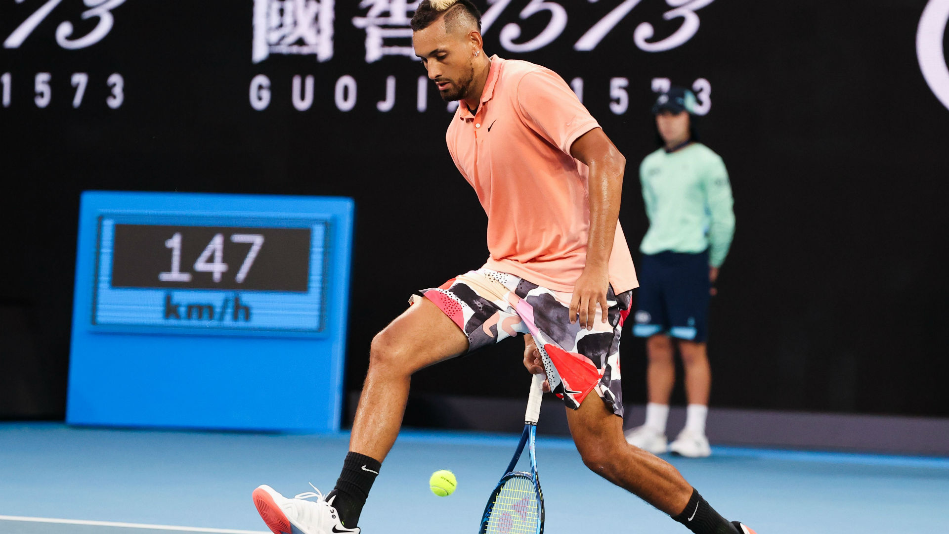 Australian Open 2020 Nick Kyrgios Overcomes Third Set Blow Up To Beat Gilles Simon In Epic Second Round Clash Sporting News Australia