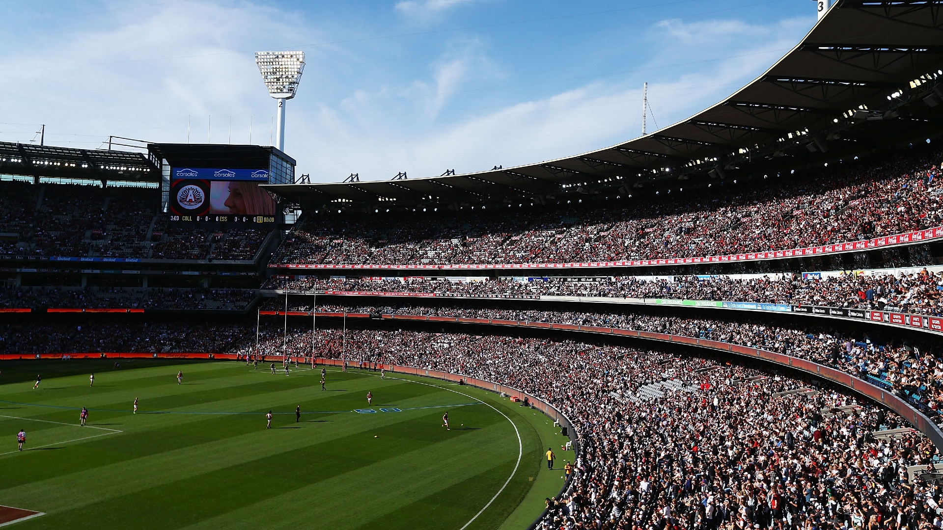 Afl 2021 Crowd Numbers Revealed For Round One As Covid 19 Affects The Start Of The Season Sporting News Australia 13 mcg football stock video clips in 4k and hd for creative projects. afl 2021 crowd numbers revealed for