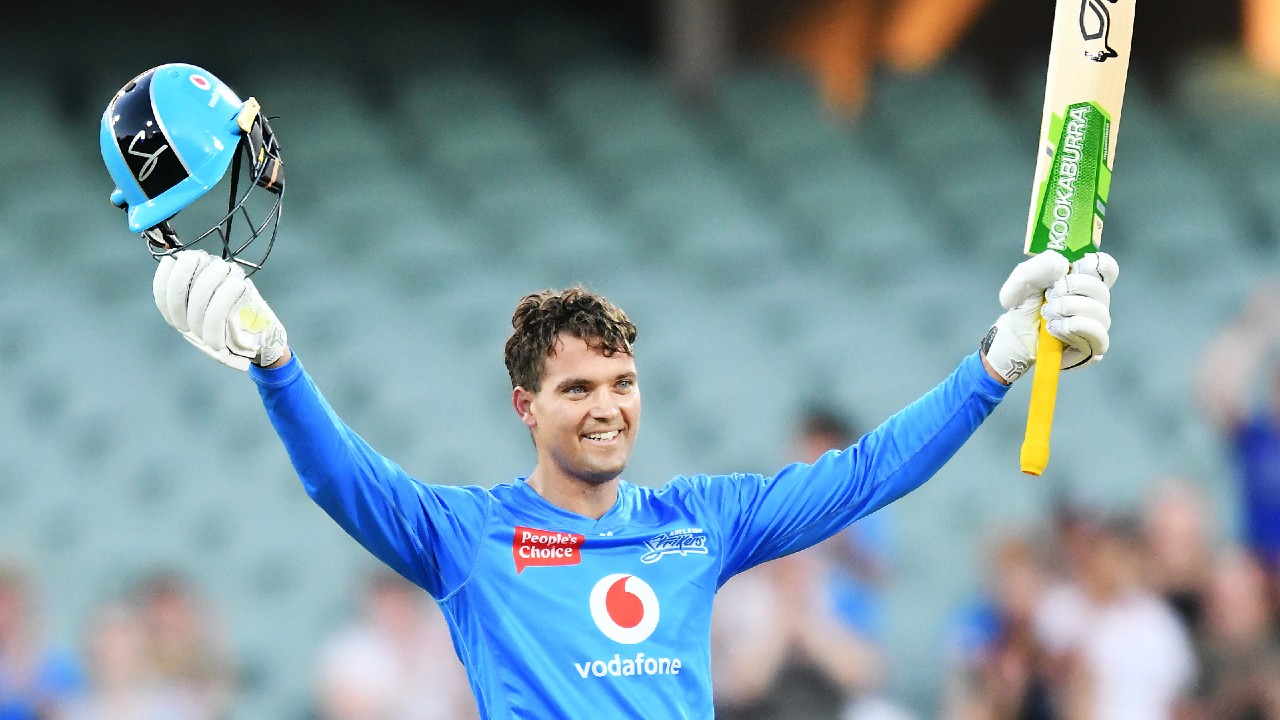 Adelaide Strikers star Alex Carey blasts first century of ...