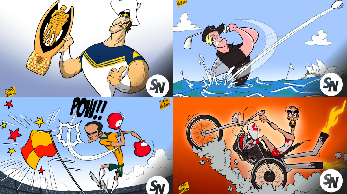 Aussie sporting legends as you've never seen them Sporting News Australia