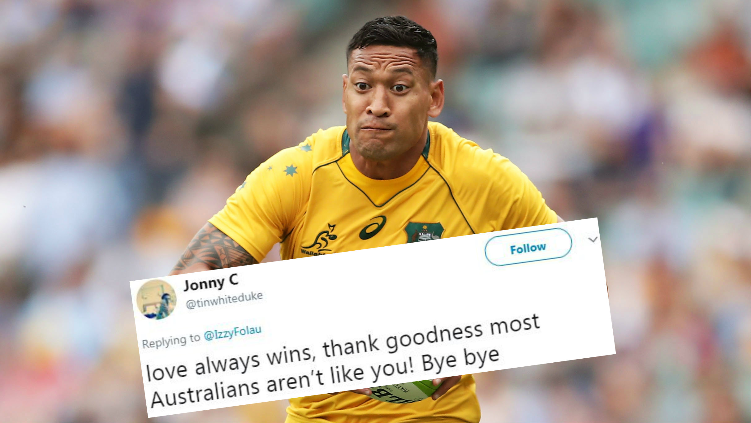 Wallabies Star Israel Folau Cops Torrent Of Abuse After Yes Vote Win In Same Sex Marriage Survey Sporting News Australia