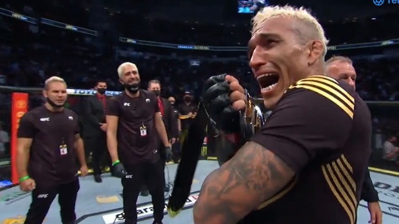 UFC 262: Charles Oliveira stops Michael Chandler in the ...