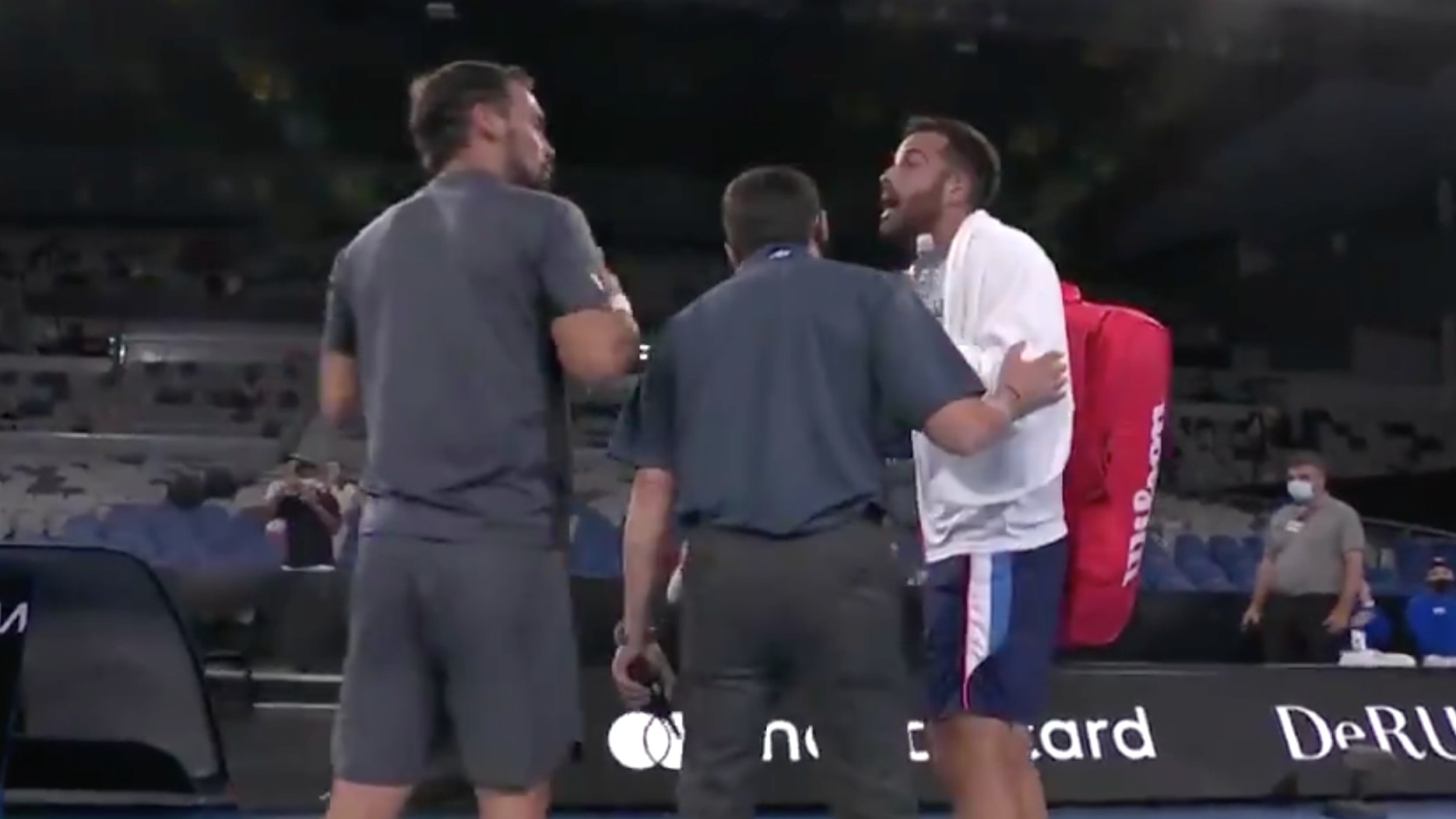 Italian stars separated after intense five-set battle ends in ferocious yelling match | Sporting ...